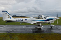 G-BYUL @ EGVP - Tutor T1 G-BYUL is one of a small number used for basic training by No1 EFTS here. - by Howard J Curtis