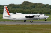 OO-VLJ @ LFRB - Fokker 50, Take off Rwy 07R, Brest-Bretagne Airport (LFRB-BES) - by Yves-Q