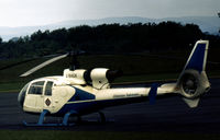 G-BAGK @ CAX - SA-341G Gazelle of Christian Salvesen operating from Carlisle in the Summer of 1974. - by Peter Nicholson