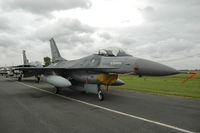 15113 @ EBFN - Portuguese Air Force F-16A of Esquadra 201 at Koksijde Air Base, Belgium. - by Henk van Capelle