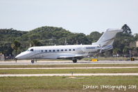 N285DX @ KSRQ - Millennium Air Flight 634 (N285DX) arrives at Sarasota-Bradenton International Airport following a flight from Pittsburgh International Airport - by Donten Photography