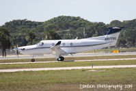 N977XL @ KSRQ - Pilatus PC-12 (N977XL) arrives at Sarasota-Bradenton International Airport following a flight from Page Field Airport - by Donten Photography