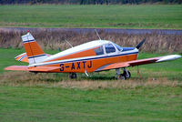 G-AXTJ @ EGTR - Piper PA-28-140 Cherokee B [28-26241] Elstree~G 10/11/2004 - by Ray Barber