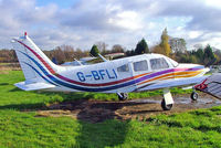 G-BFLI @ EGTR - Piper PA-28R-201T Turbo Arrow III [28R-7803134] Elstree~G 10/11/2004 - by Ray Barber