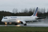 F-HBLJ @ LFRB - Embraer ERJ-190-100LR, Take off run Rwy 25L, Brest-Bretagne Airport (LFRB-BES) - by Yves-Q