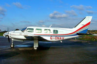 G-ONAV @ EGTR - Piper PA-31-310 Navajo C [31-7812004] Elstree~G 10/11/2004 - by Ray Barber