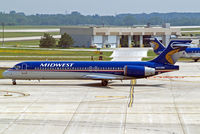 N923ME @ KMKE - Boeing 717-2BL [55185] (Midwest Airlines) Milwaukee~N 27/07/2008 - by Ray Barber