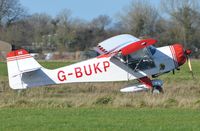 G-BUKP @ EGSV - Just landed. - by Graham Reeve