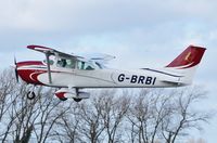 G-BRBI @ EGSV - Departing from Old Buckenham. - by Graham Reeve