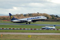EI-EMP @ EGCC - Ryanair Boeing 737-8AS EI-EMP Takes off from Manchester Airport. - by David Burrell