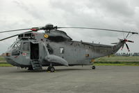 XV714 @ EBFN - Westland Sea King ASAC7 helicopter of 849 Sqn of the Fleet Air Arm at Koksijde Air Base, Belgium - by Henk van Capelle