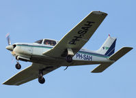 PH-SAH @ EHGG - Prepare for landing on Eelde Airport - by Willem Göebel