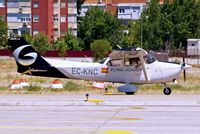 EC-KNC @ LECU - Cessna 172R Skyhawk [172-81480] (Flying Academy) Madrid-Cuatro Vientos~EC 10/07/2011 - by Ray Barber