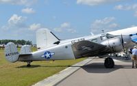 N7381C @ LAL - 1944 BEECH C185 - by dennisheal