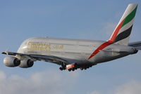 A6-EDU @ EGCC - Emirates - by Chris Hall