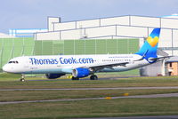 G-TCDB @ EGCC - Thomas Cook - by Chris Hall