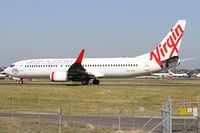 VH-YFF @ YSSY - taxiing to 34R - by Bill Mallinson