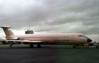 G-AXMF @ LTN - Court Line One Eleven as seen at Luton in the Summer of 1974. - by Peter Nicholson