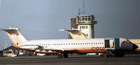 G-AXML @ EGGW - One Eleven 518FG of Court Line as seen at Luton in the Spring of 1973. - by Peter Nicholson