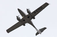 G-CTCC @ EGFF - DA42 Twin Star, go-round runway 30 at EGFF, en-route to Bournemouth. - by Derek Flewin