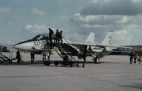 159437 @ LEZG - F-14A from the USS America at Zaragoza - by Ronald Barker