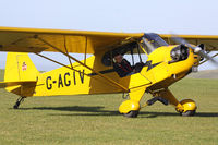 G-AGIV @ EGHA - Heading out in the sunshine. - by Howard J Curtis