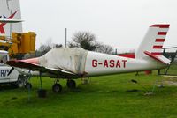 G-ASAT @ EGSH - On display at the City of Norwich Aviation Museum. - by Graham Reeve