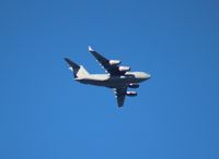 04-4129 - C-17A flying over Viera wetlands on its way to Patrick AFB - by Florida Metal