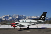 C-GCFB @ CEC4 - On the ramp at Jasper-Hinton Airport with the temperature sitting at -21C - by Murray Lundberg