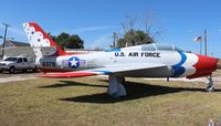 52-6379 - F-84F Thunderstreak in Wauchula Florida - by Florida Metal