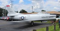 53-1060 - F-86D Sabre owned by Yankee Air Museum at a Ford dealership in Belleville Michigan - by Florida Metal
