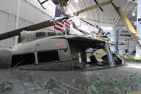 65-9974 - Huey crash scene at Army Aviation Museum - by Florida Metal