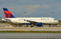 N357NB @ KFLL - Ex NW A319 now flying for Delta - by FerryPNL