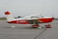 G-PAWL @ LFRQ - Piper PA-28-140 Cherokee, Quimper-Cornouaille Airport (LFRQ-UIP) - by Yves-Q