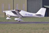 G-TAGR @ EGHH - Latest resident at Hurn - by John Coates