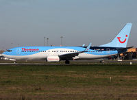 G-TAWK @ LFBO - Lining up rwy 32R for departure... - by Shunn311