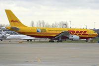 D-AEAC @ EGGW - DHL's 1991 Airbus A300-622R /F, c/n: 602 - by Terry Fletcher