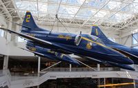 154983 @ NPA - Blue Angels A-4F Skyhawk - by Florida Metal