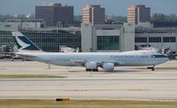 B-LJJ @ MIA - Cathay Cargo 747-800 - by Florida Metal