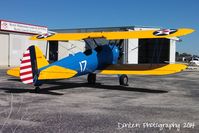 N4813V @ KSRQ - PT-17 Kaydet (N4813V) on display at Sarasota-Bradenton International Airport for the Airpower History Tour - by Donten Photography