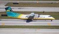 C6-BFG @ FLL - Bahamas Air Dash 8 - by Florida Metal