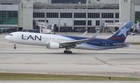 CC-CBJ @ MIA - LAN 767-300 - by Florida Metal