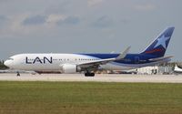 CC-CXI @ MIA - LAN 767-300 - by Florida Metal