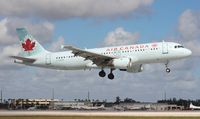 C-FKCR @ MIA - Air Canada A320 - by Florida Metal