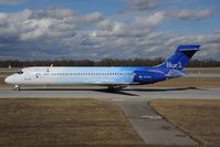 OH-BLI @ EDDM - Blue 1 Boeing 717 - by Dietmar Schreiber - VAP