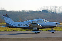 G-TIMK @ EGFH - Visiting Cherokee Archer II seen at EGFH. - by Derek Flewin