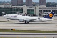D-ABVM @ MIA - Lufthansa 747-400 - by Florida Metal