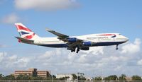 G-BNLJ @ MIA - British 747-400 - by Florida Metal