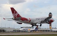 G-VFAB @ MIA - Lady Penelope Virgin 747-400 - by Florida Metal