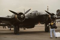 G-BPIV - On display at Paris-Le Bourget Airport (1er Salon de l'Aviation Ancienne, 1994), painted with serial Z5722 / code WM-Z, RAF 68 squadron, 1941. - by J-F GUEGUIN